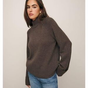 Reformation Garrett Oversized Turtleneck Sweater